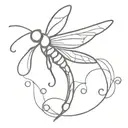 firefly tattoo design idea