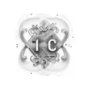 letter C & O with number 7, it needs to be a unique design and look like whole.  tattoo design idea