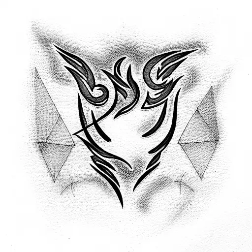 flames IGY6 tattoo design idea