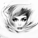 flames tattoo design idea