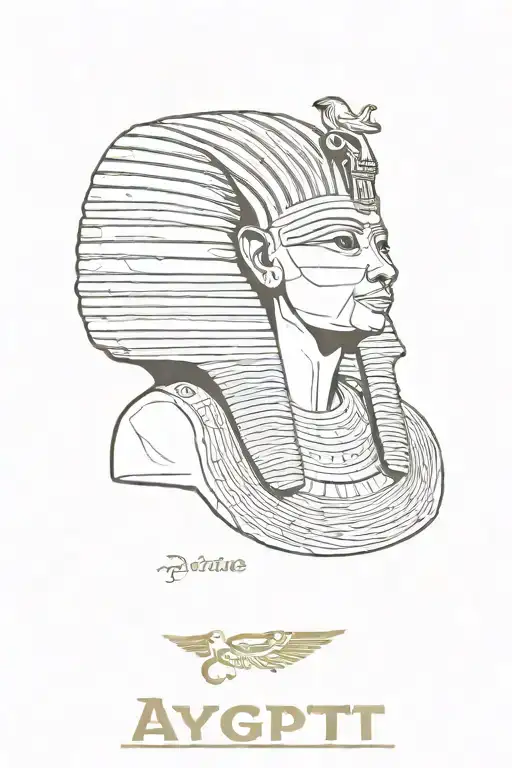 ancient egypt tattoo design idea