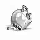 Kettlebell tattoo design idea