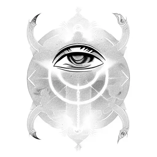Eye of Horus tattoo design idea