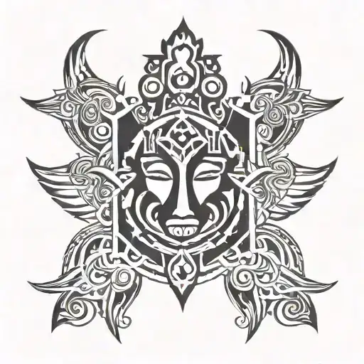 Prostitute tattoo design idea