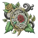 Ireland tattoo design idea