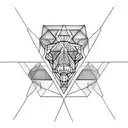 human overthinking  tattoo design idea