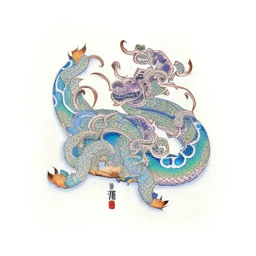 Drake, Adeline, Kianna, Maiya tattoo design idea