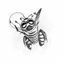 Bumblebee  tattoo design idea