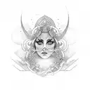 gemini  tattoo design idea