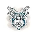 Aries and Gemini tattoo design idea