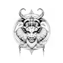 gemini Aries  tattoo design idea