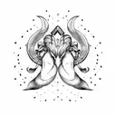 gemini aries twins  tattoo design idea