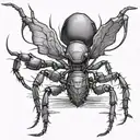 Army Ant tattoo design idea