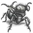Army Ant tattoo design idea