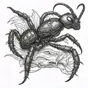 Army Ant tattoo design idea