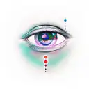 Third Eye tattoo design idea