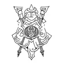 stoicism courage justice wisdom moderation memento mori tattoo design idea