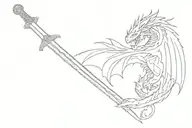 dragonslayer sword from berserk brand of sacrifice tattoo design idea