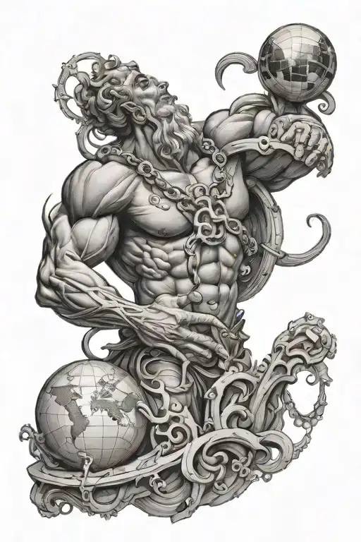 ATLAS HOLDING WORLD  TATTOO tattoo design idea