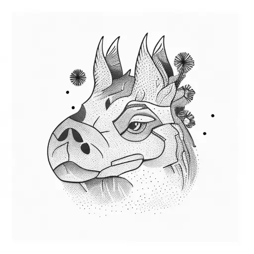 national park mix with 5 people  tattoo design idea