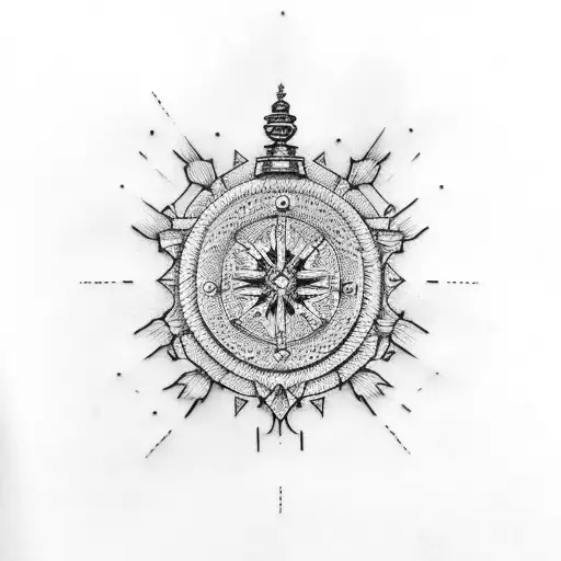 Portuguese caravel in london tattoo design idea