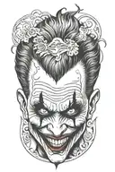 jocker hahaha joker tattoo tattoo design idea