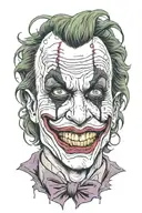jocker hahaha joker tattoo tattoo design idea