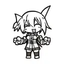 VI from Arcane tattoo design idea