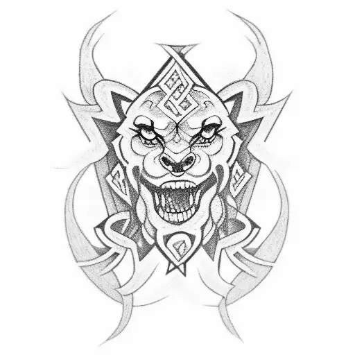 Pictish battle tattoo tattoo design idea