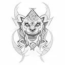 Pictish battle tattoo tattoo design idea