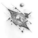 orions belt tattoo design idea