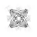 Celtic Knot tattoo design idea