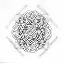 Celtic Knot tattoo design idea