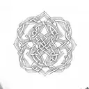 Celtic Knot tattoo design idea