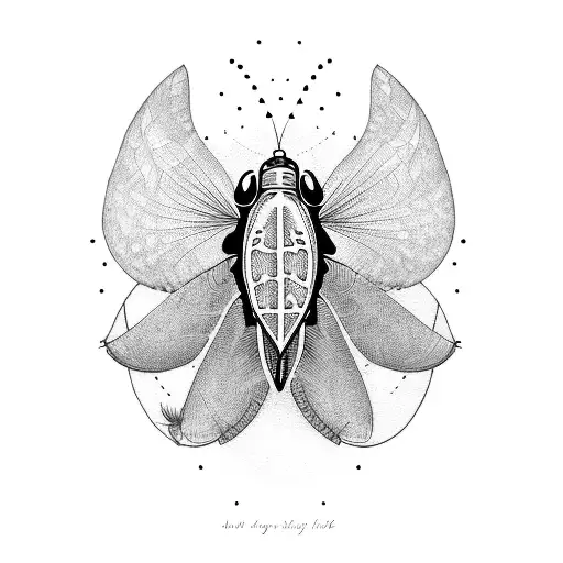 fly fishing  tattoo design idea