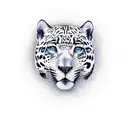 jaguar único realista 3D que parezca que se sale del brazo  tattoo design idea