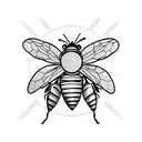 Honey Bee tattoo design idea