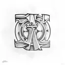 notre dame fighting Irish  tattoo design idea