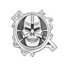 notre dame fighting Irish  tattoo design idea