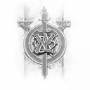 notre dame fighting Irish  tattoo design idea