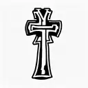 notre dame fighting Irish with words  tattoo design idea