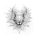 S&m with a heart tattoo design idea