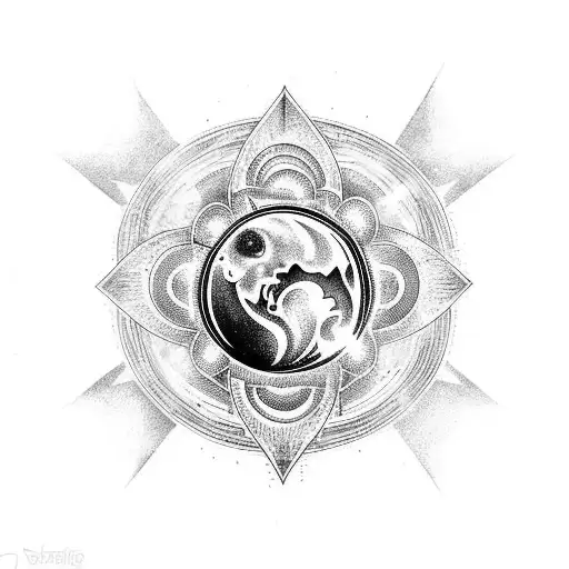 eternal eclipse  tattoo design idea