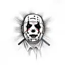 Horror,Michael Myers,Art the Clown,ghostface,Jason Voorhees,Chucky,Vincent Price,Bill Mosley,Leatherface tattoo design idea