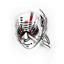 Horror,Michael Myers,Art the Clown,ghostface,Jason Voorhees,Chucky,Vincent Price,Bill Mosley,Leatherface tattoo design idea