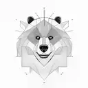 brother bear tattoo design idea