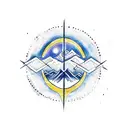 God Is Greater Than The Highs And Lows Decal - Religious decal - Faith decal - Mountains Sunshine decal - Cross Decal tattoo design idea