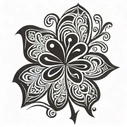 Shamrock tattoo design idea