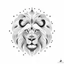 Lion, Clock, Iran tattoo design idea