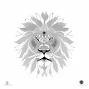 lion clock and iran tattoo design idea